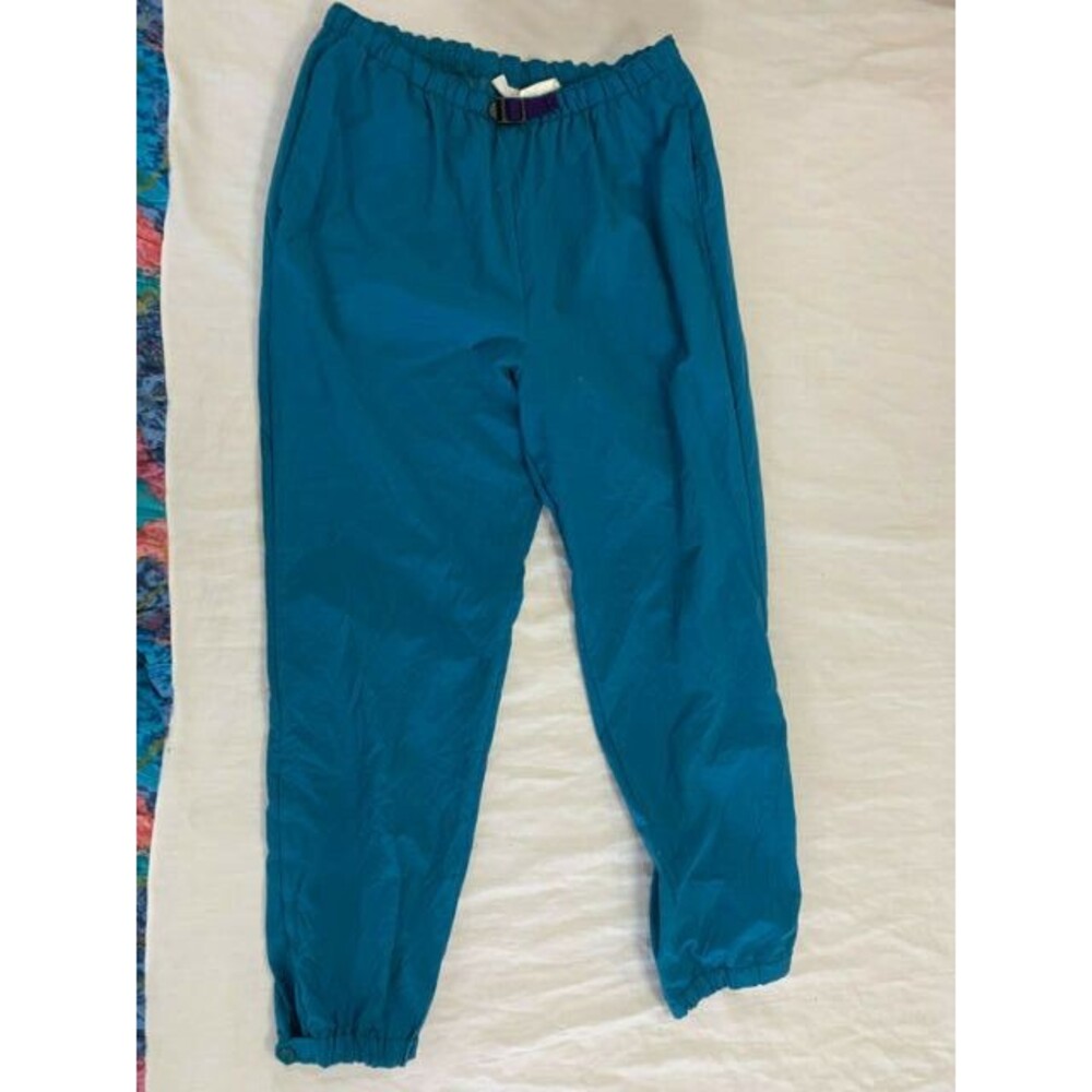 COLUMBIA WOMENS NYLON UNLINED SNOW SKI PANTS SIZE L
